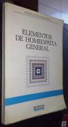 Elementos de homeopatía general. Nomenclatura homeopática