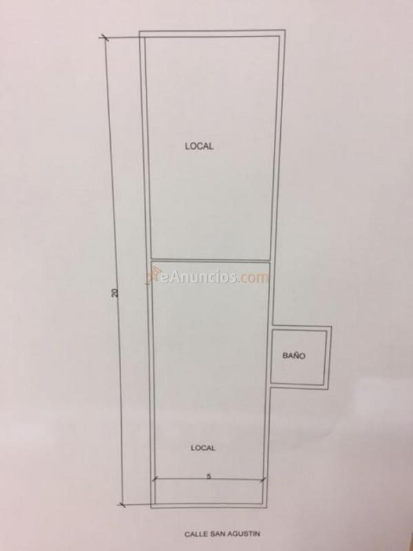 Local Comercial en alquiler en  SAN AGUSTIN, Requena