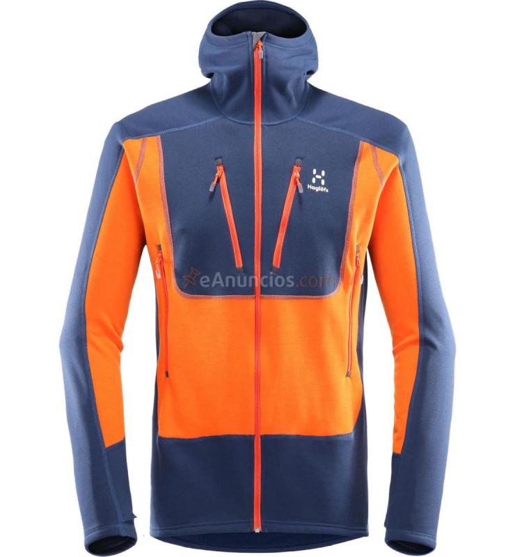 Haglfs Serac Hood Men bluecay