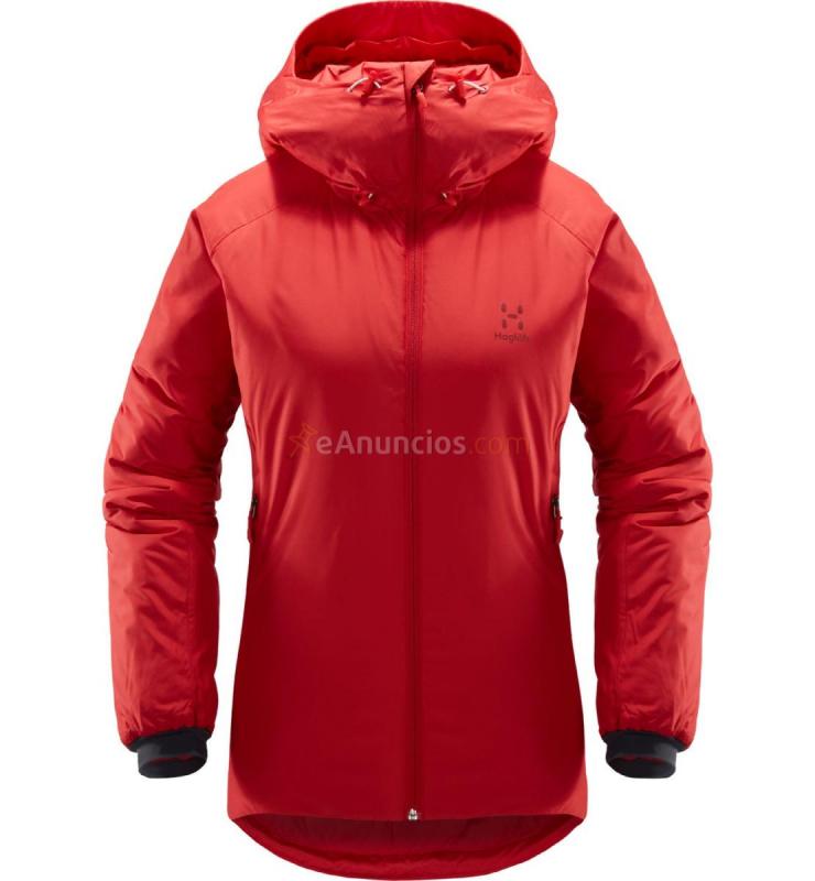 Haglfs Barrier Hood Women red