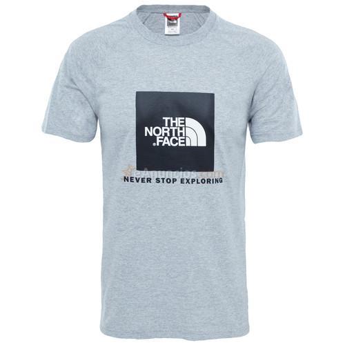 TNF M SS Rag Red Box Tee tnf oatmeal