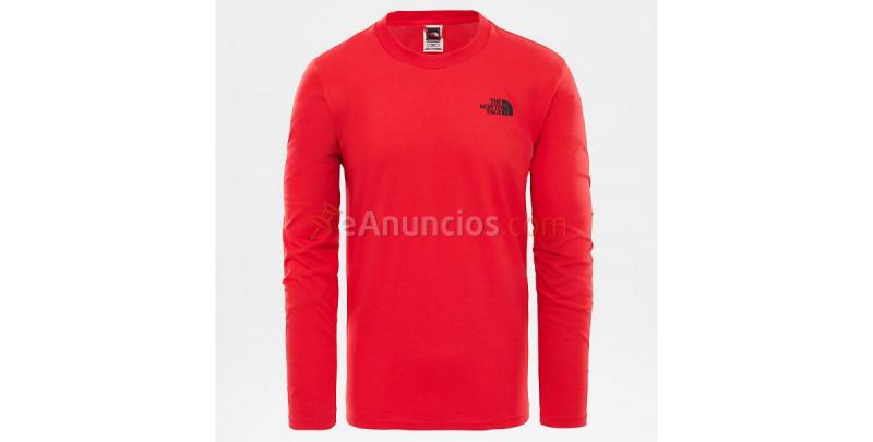 The North Face Easy Tee red black