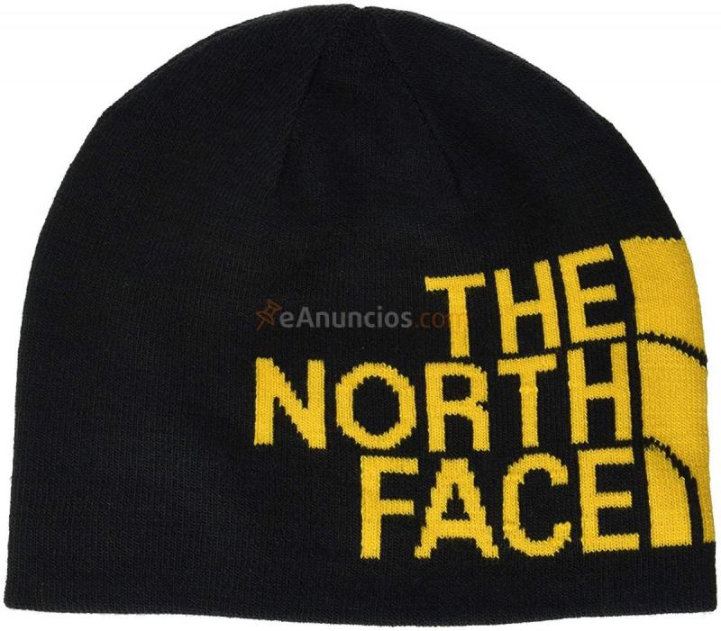 TNF Reversible Banner Beanie black yellow