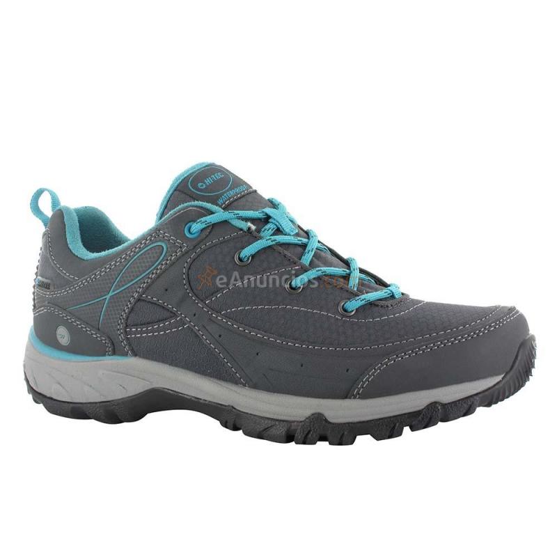 Hi-Tec Equilibrio Bijou Low WP Womens charcoal tile blue