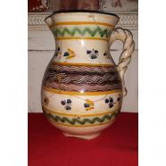 ANTIGUA JARRA DE CERÁMICA DE TALAVERA SIGLO XIX