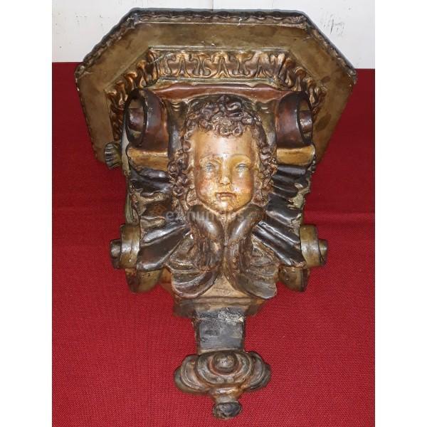 ANTIGUA REPISA DE ESTUCO SIGLO XVIII