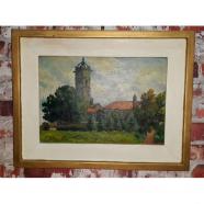 OLEO SOBRE TABLA - FIRMADO