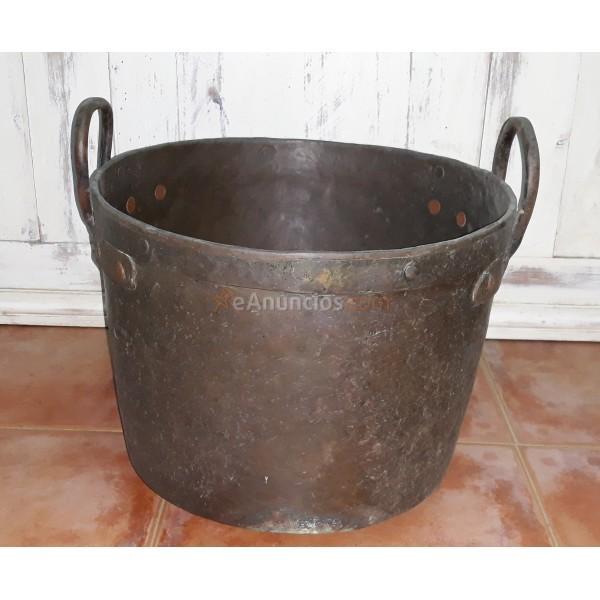 OLLA DE COBRE SIGLO XIX