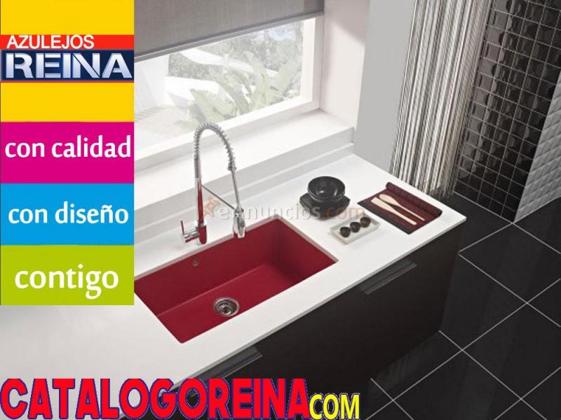 Fregadero 1 cubeta VALI 81,5x51 Syan.