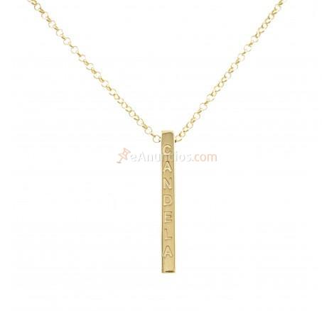 Colgante plata oro Barfleur I