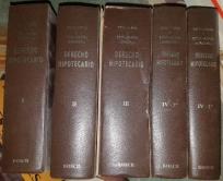 Derecho hipotecario. 7™ edición. 4 tomos en cinco volúmenes