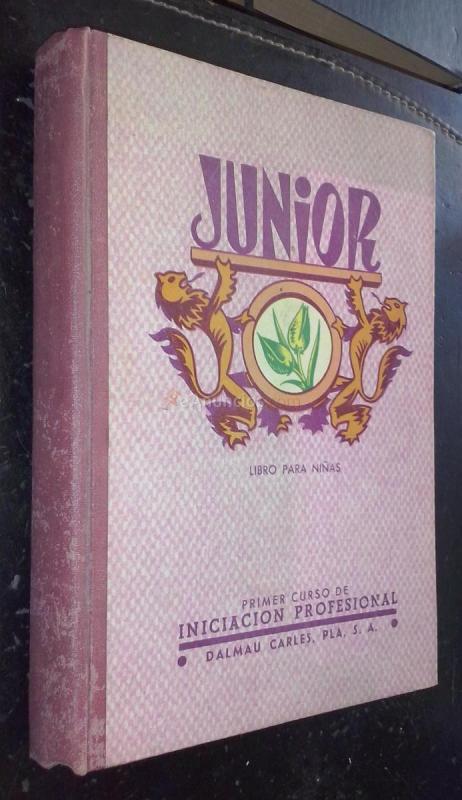 Junior. Libro para niñas. Libro quinto. Primer curso de iniciación profesional