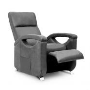 Sillón relax masaje Osaka Gris función calor