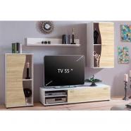 Salón Pur II 243 cm cm oak  blanco