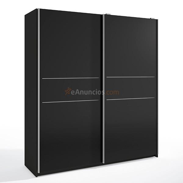 Armario Línea Kit puertas correderas 181 x 200 x 53 cm negro