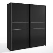 Armario Línea Kit puertas correderas 181 x 200 x 53 cm negro
