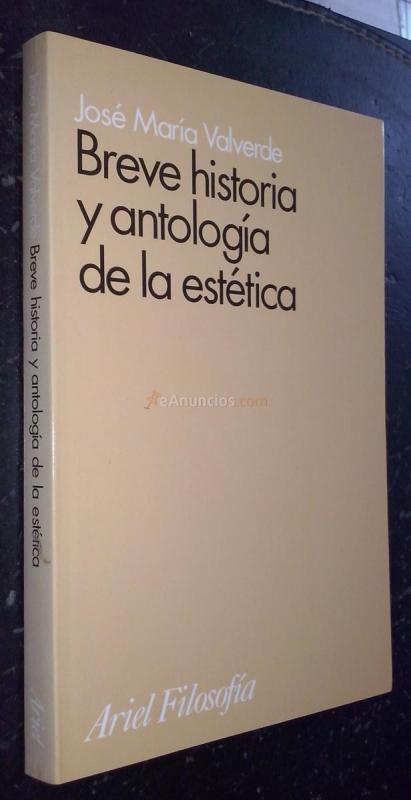 Breve historia y antología de la estética