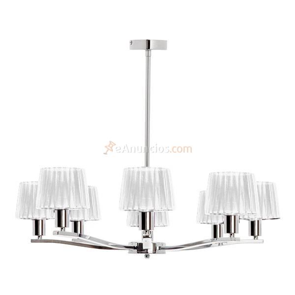 Lámpara colgante Trend 5 luces blanco