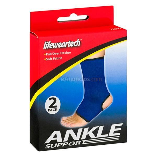 Pack dos tobilleras Lifeweartech ajustables