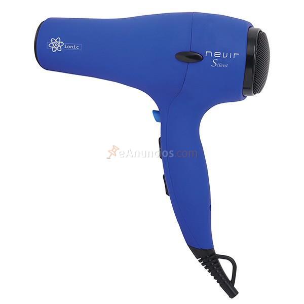 Secador de pelo iónico Nevir NVR-2202 S-ION 2200 W con difusor azul