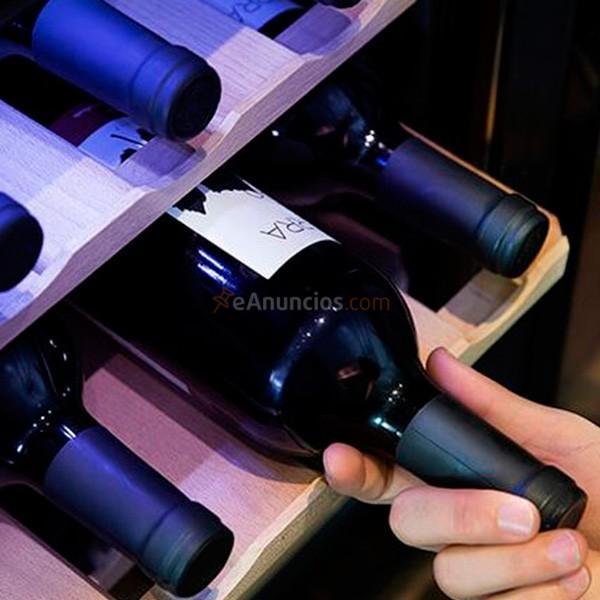 Vinoteca Cecotec Grand Sommelier 1600 SilenceWood 16 botellas