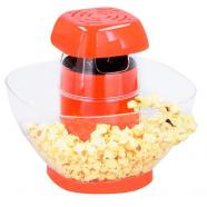 Palomitero 1200 W con bol transparente rojo