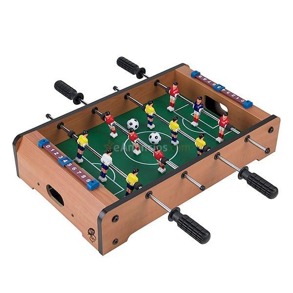 Futbolín de mesa Foosball madera 51 x 31 x 10 cm