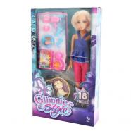 Muñeca Glimmer & Style Colorbaby 27 cm con mascota y accesorios + 3 años