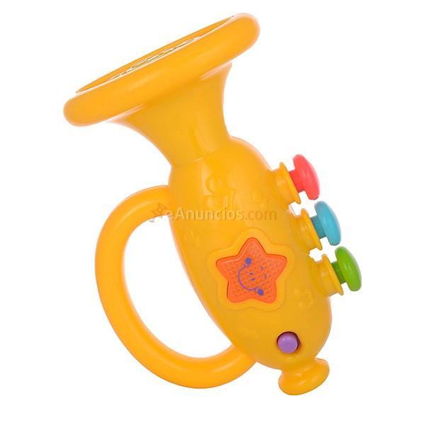 Trompeta musical WinFun con luz + 3 m