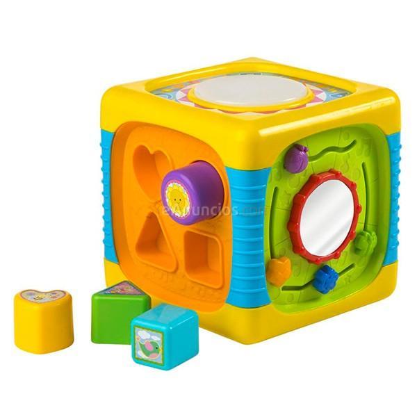 Cubo de actividades WinFun con luz y sonido + 8 m