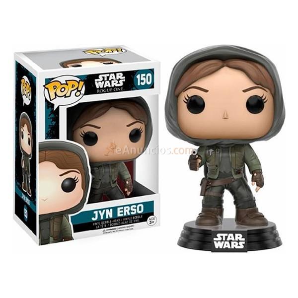 Figura Pop Star Wars Jyn Erso 150 Funko vinilo 9 cm