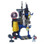 Capitán América y set de juego Hasbro Marvel +4