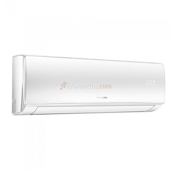 Aire acondicionado Universal Blue 3000 frigorías UAA3000R32-19 con bomba de calor blanco