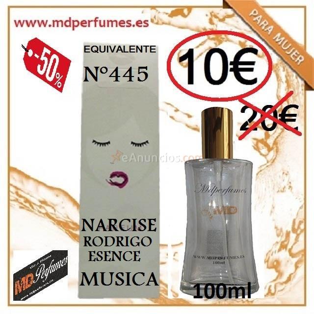 Perfume Equivalente Mujer N445 Narcise Rodrigo Esence