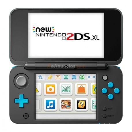 Nintendo - New 2DS XL 4.88 Pantalla táctil Wifi Negro, Turquesa videoconsola portátil