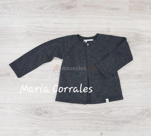 A CHAQUETA UNISEX 8008 Pilar Batanero R440124  GRIS CARBON TALLA 3 AÑOS