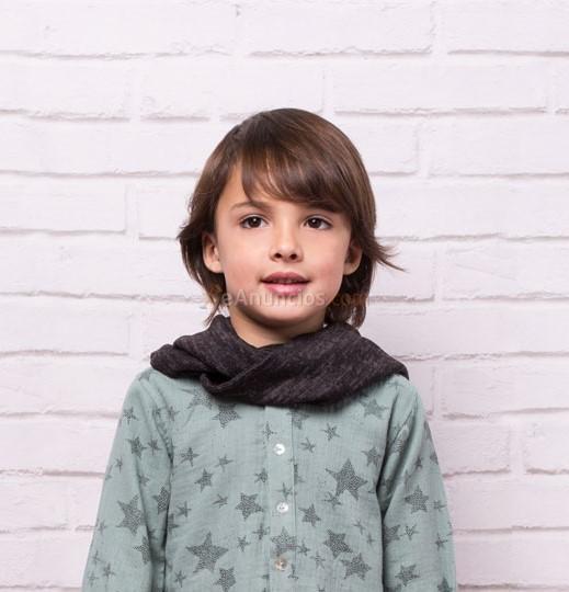 Braga pilar batanero tejido punto p130251 gris carbon