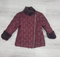 A chaqueta acolchada niña coco acqua r370054 burdeos