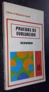Pruebas de evaluación. Solucionario