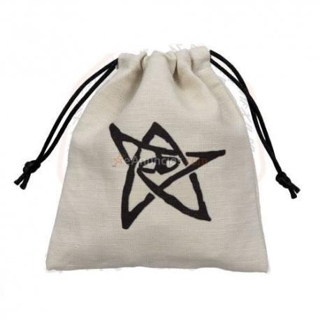 Qw bolsa dados cthulhu beige
