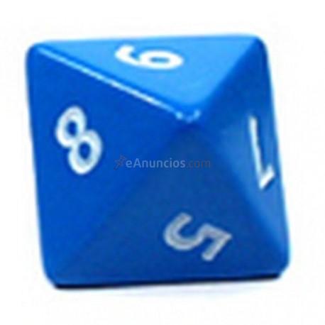 Bolsa 25 Dados 8 Caras Jumbo Opacos