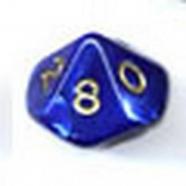 Bolsa 50 Dados 10 Caras Perla