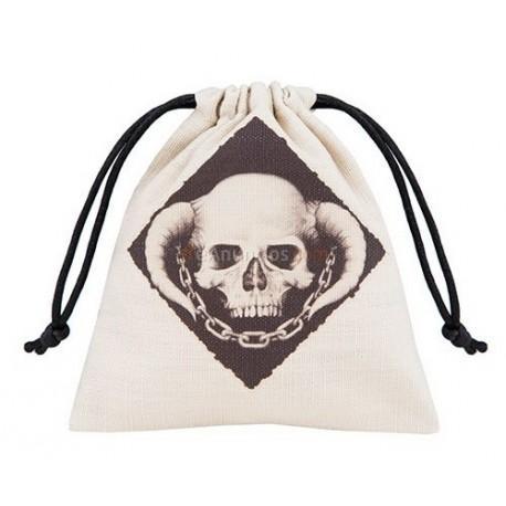 Qw bolsa de dados calavera cornuda