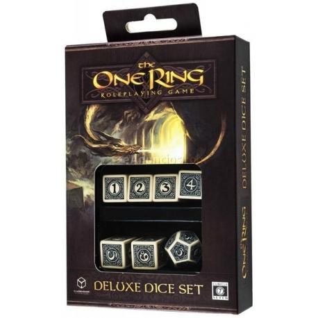 Qw set dados el anillo único rpg deluxe set