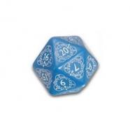 Qw Dado D20 Contador Azul