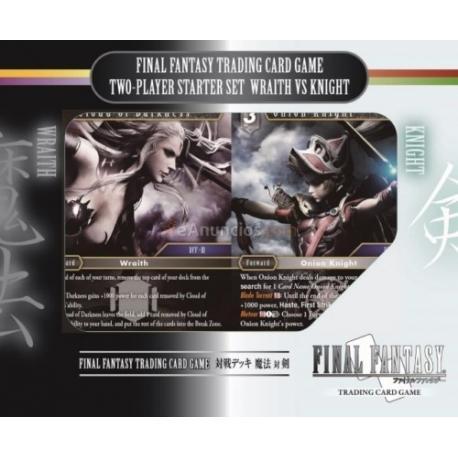 Final fantasy tcg mazo versus wraith vs knights