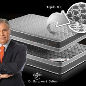 NUEVO Colchón MemoryLux, viscoelástica y carbono activo