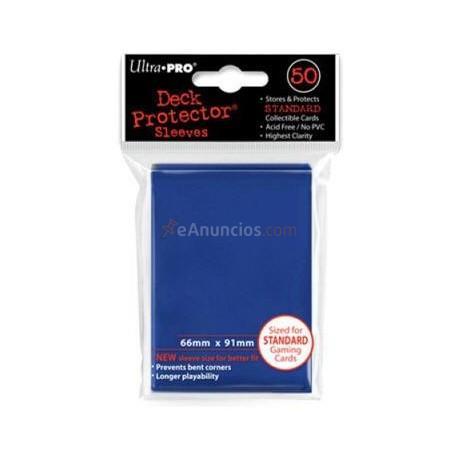 82670 - FUNDA ULTRA PRO SOLID AZUL (50 unid.)