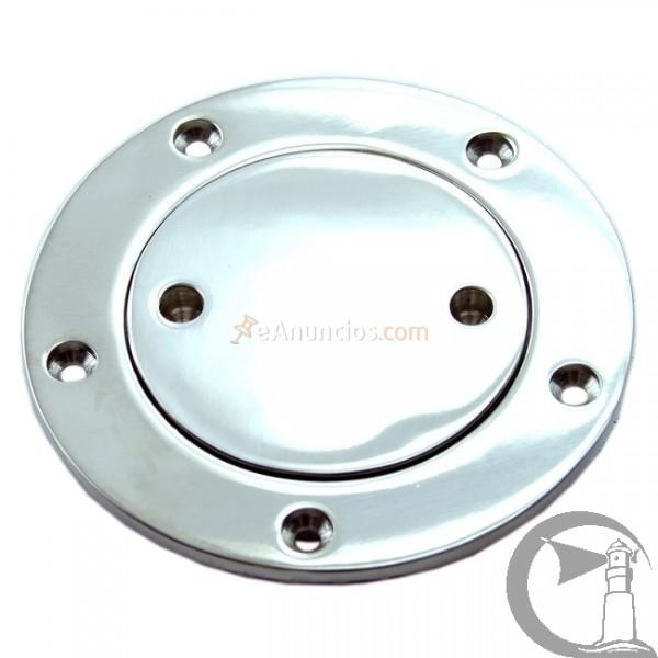 Tapa de registro inox 89mm