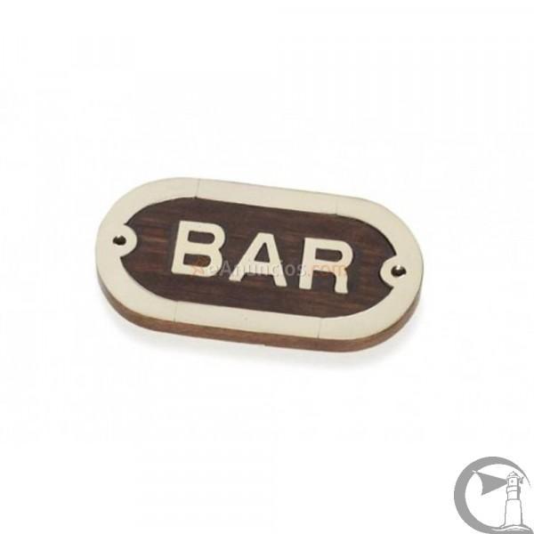 Placa decorativa bar 2 uds.